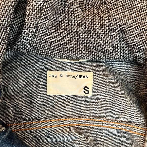 Rag & Bone denim sweatshirt combo - Picture 2 of 4